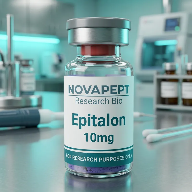 Epitalon research peptide vial