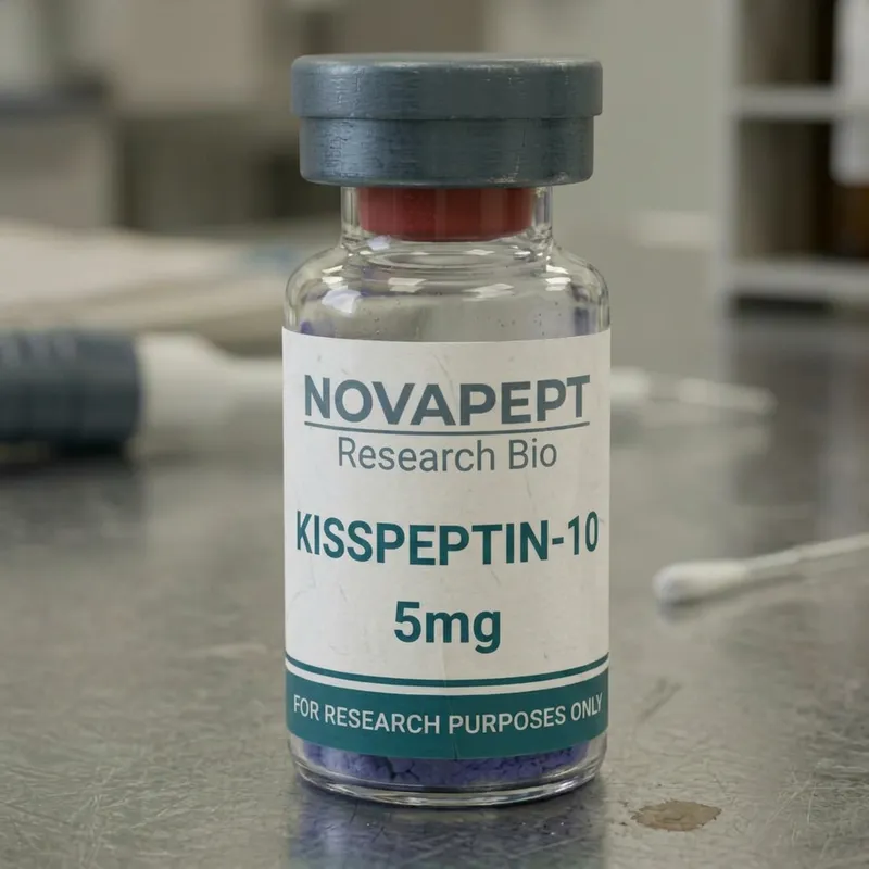 Kisspeptin-10 research peptide vial
