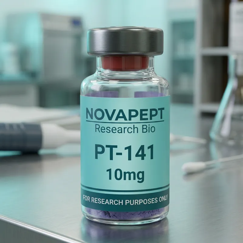 PT-141 research peptide vial