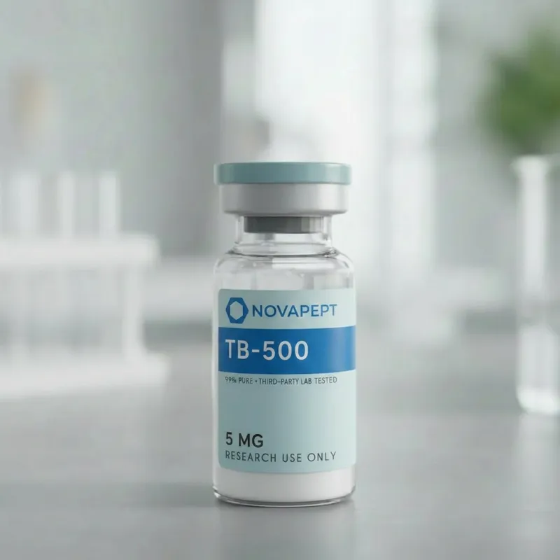 TB-500 research peptide vial